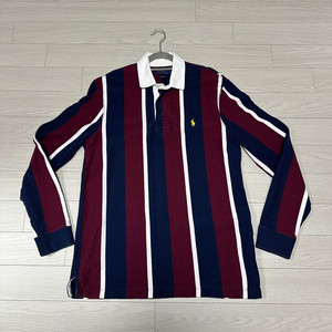 폴로 랄프로렌 클래식핏 스트라이프 저지 럭비 폴로셔츠 사이즈 M