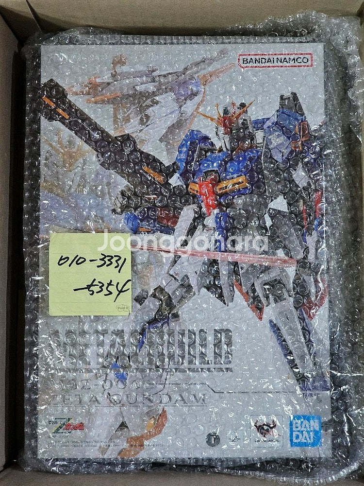 반다이 메탈빌드 제타 건담 메빌 Z 건담 + 하이퍼 메가 런처 옵션 세트--0