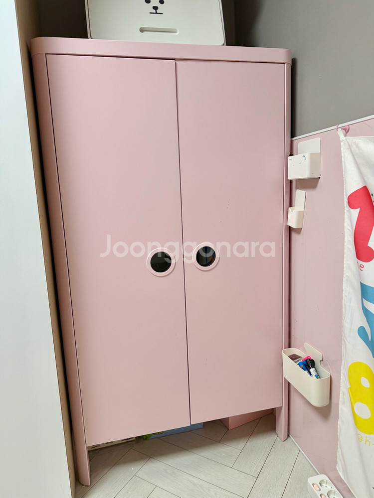 이케아 부숭에 옷장 수납장 (옷봉설치가능)--0