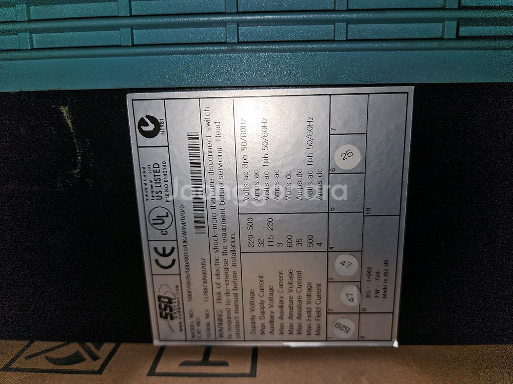 SSD(파커)590+ DC 드라이브 35A--3