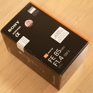 소니 FE 85mm F1.4 GM II 렌즈(85GM2 SEL85F14GM2)