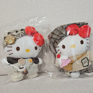 베레모 키티인형키링