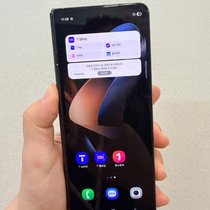 갤럭시 Z폴드4 256GB skt 블랙색상
