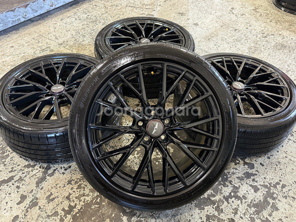 제네시스 G80 스포츠 19인치 휠타이어 판매--4