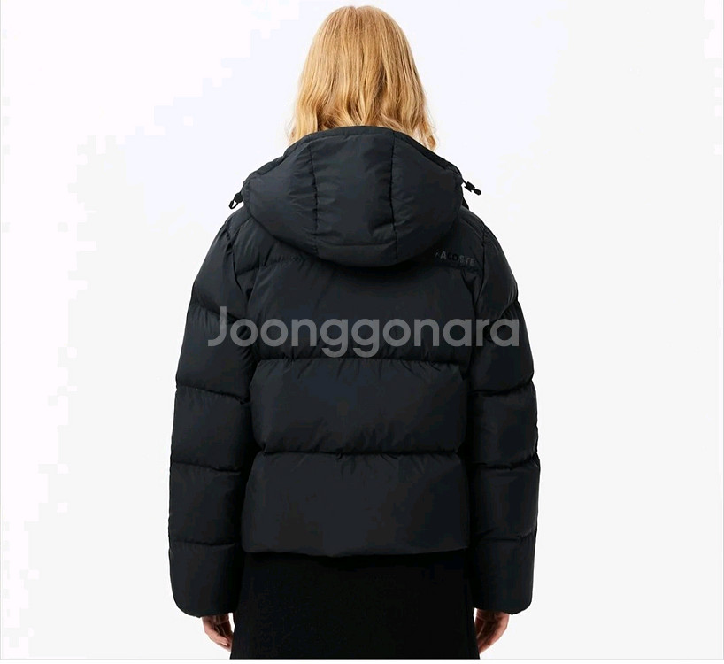 라코스테 여성 숏다운 푸퍼 패딩 택포가--2
