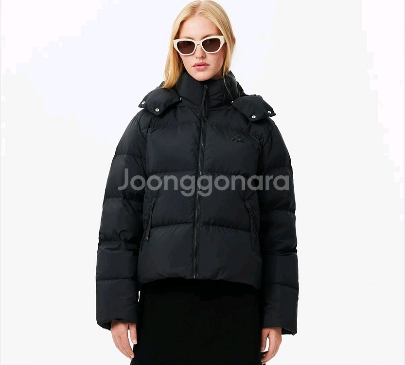 라코스테 여성 숏다운 푸퍼 패딩 택포가--1