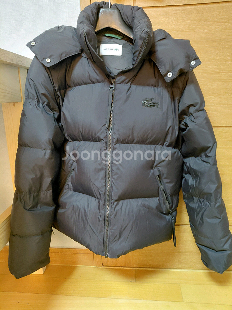 라코스테 여성 숏다운 푸퍼 패딩 택포가--3