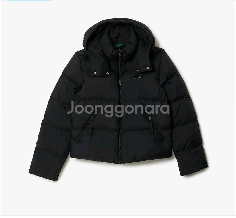 라코스테 여성 숏다운 푸퍼 패딩 택포가--8