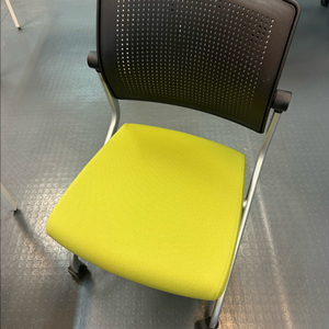 강의 학생용 의자 12개일괄 연두색10개 파랑색2개