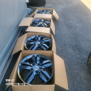 18인치 순정 알로이 휠 타이어 세트