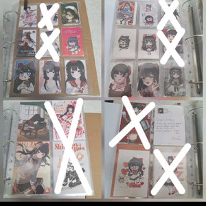 스텔라이브 히나 포카 엽서 캔뱃지 키링 카드텍 등