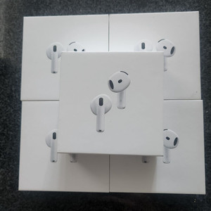 정품미개봉 에어팟4노캔 에어팟4 노이즈캔슬링