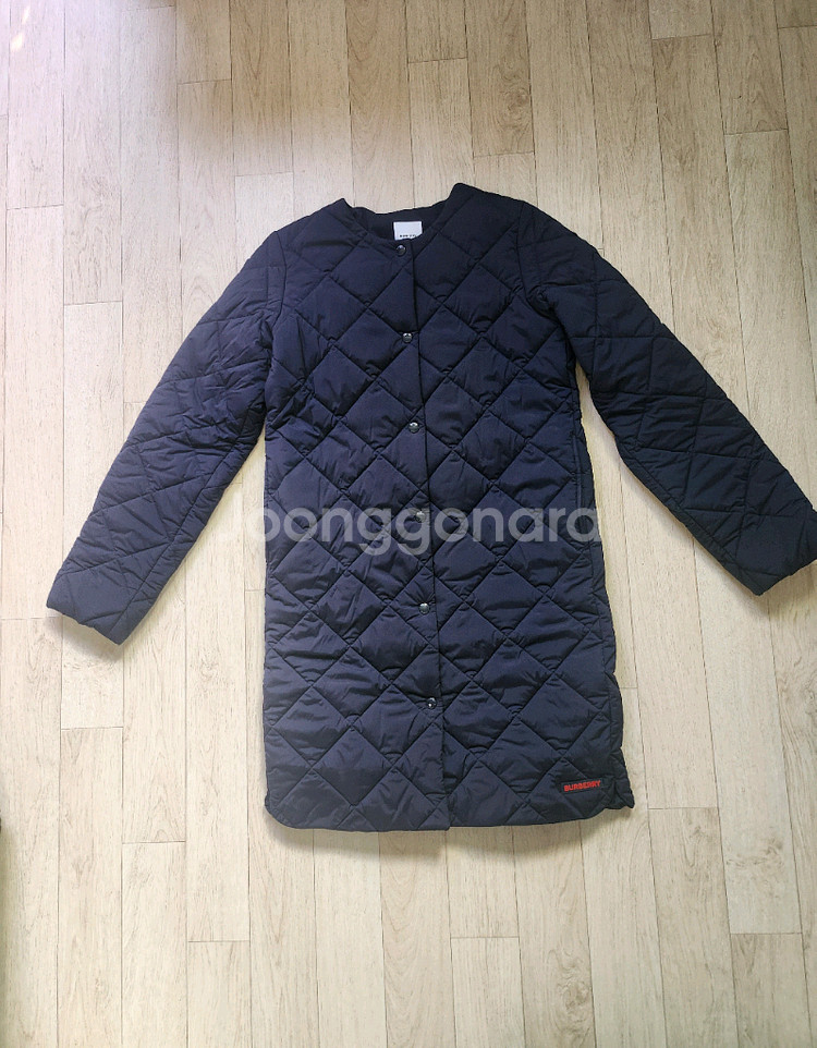 정품.시착만) 버버리키즈14y 롱패딩(성인44가능)--4
