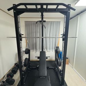 홈짐 스미스머신 랫풀다운 세트