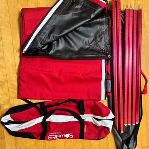 캠핑홀리데이 렉타 타프 500d 및 슬라이드 폴대 이미지