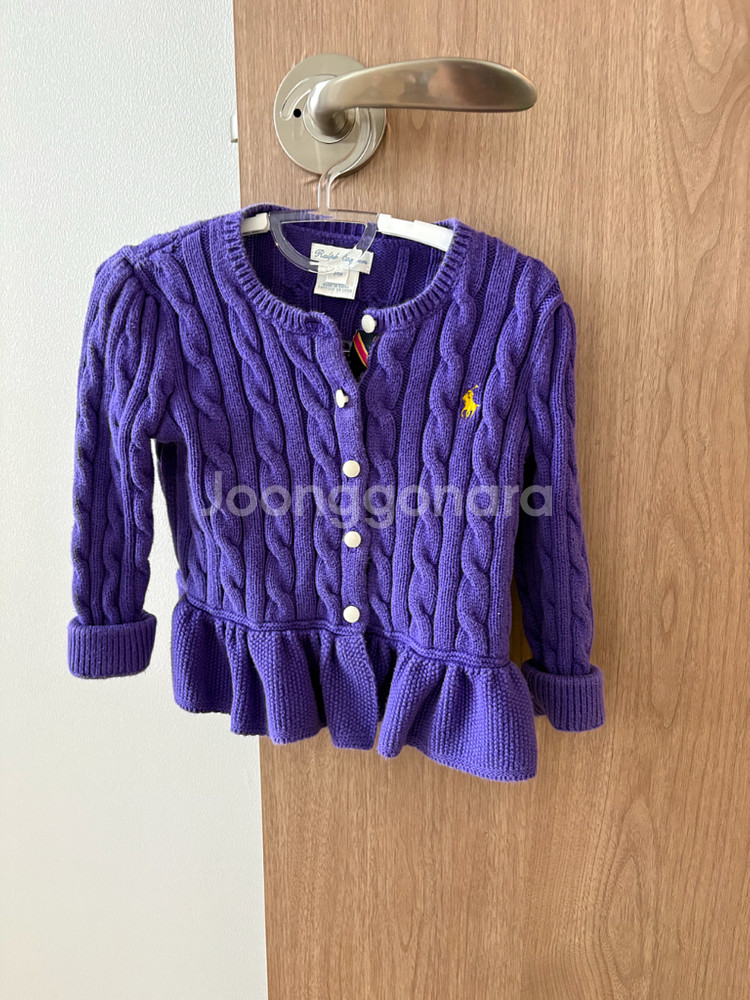 폴로 랄프로렌 여아 가디건 2종 18-24m--0
