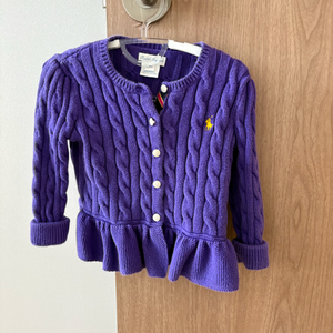 폴로 랄프로렌 여아 가디건 2종 18-24m