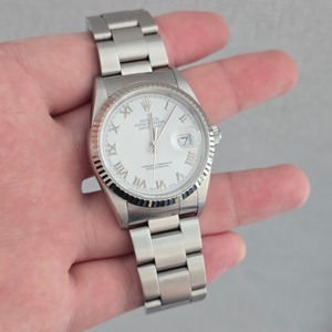 롤렉스 데이저스트 16234 화이트 로만 데이트저스트 오이스터