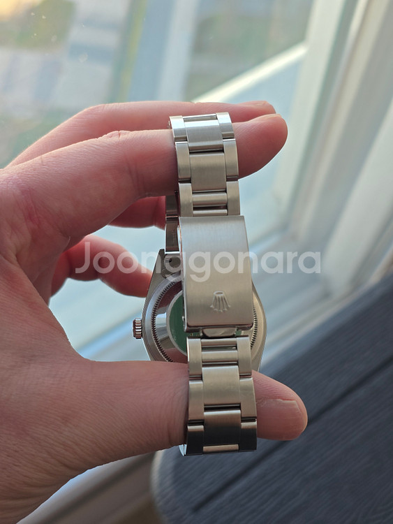 롤렉스 데이저스트 16234 화이트 로만 데이트저스트 오이스터--3