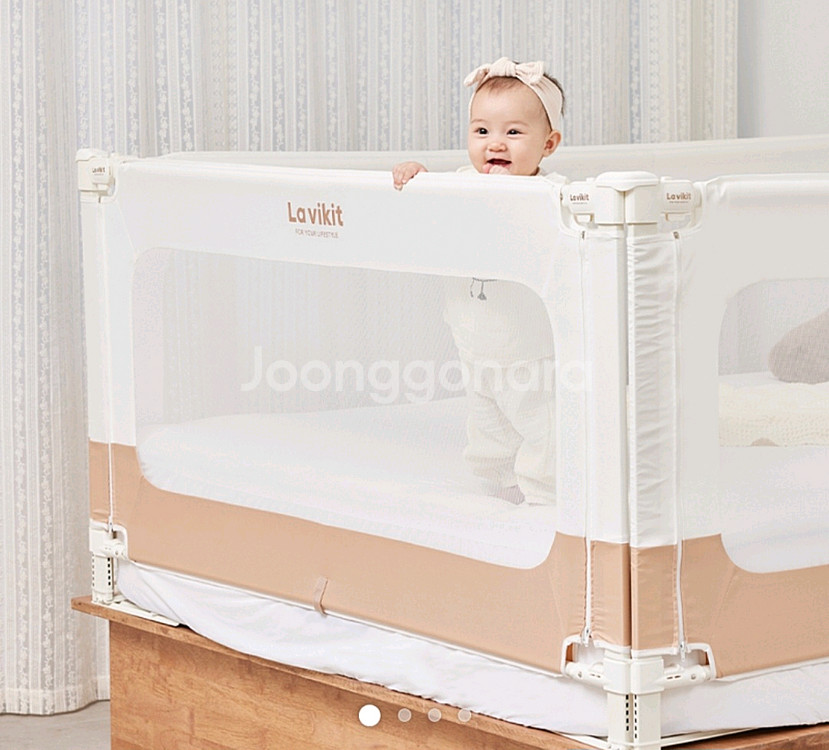 라비킷 아기 낙상방지 침대가드 싱글--1