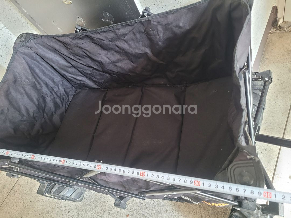 캠핑 트렁크 웨건 핸드캐리어 끌차 운반차 이동차량 폴딩 구루마--7