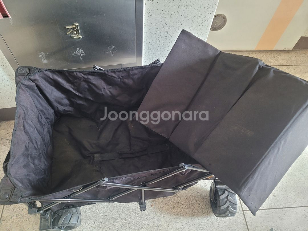 캠핑 트렁크 웨건 핸드캐리어 끌차 운반차 이동차량 폴딩 구루마--8