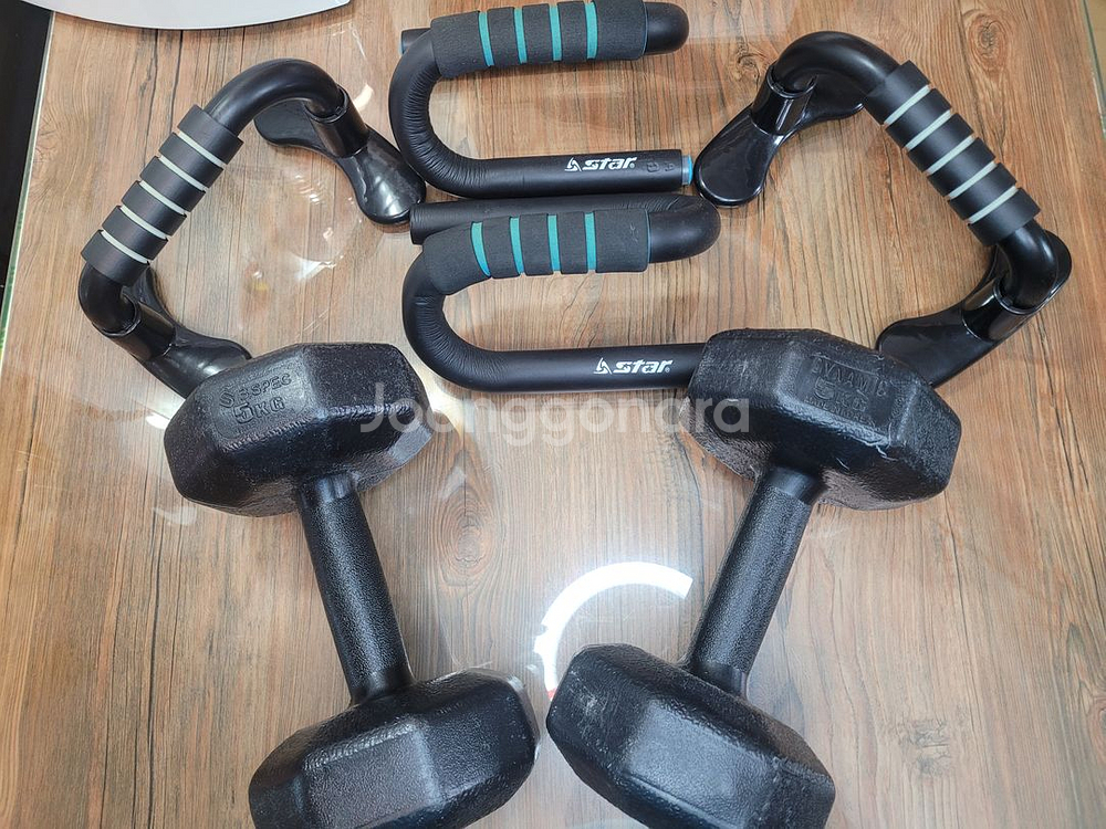 헬스 셀프 운동용품 푸쉬업바 덤벨 5킬로1쌍 푸쉬업바는 선택형--0