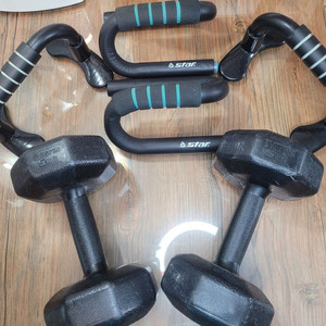 헬스 셀프 운동용품 푸쉬업바 덤벨 5킬로1쌍 푸쉬업바는 선택형