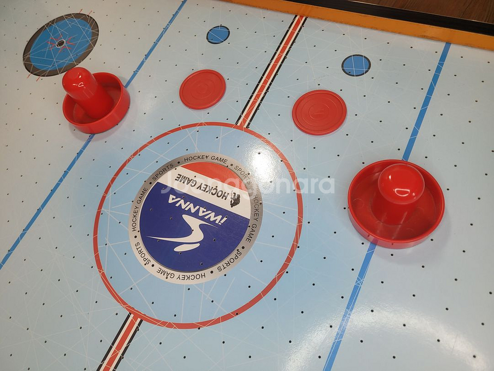 가족게임 가정용게임 테이블 보드게임 패밀리 에어부상 하키게임--7