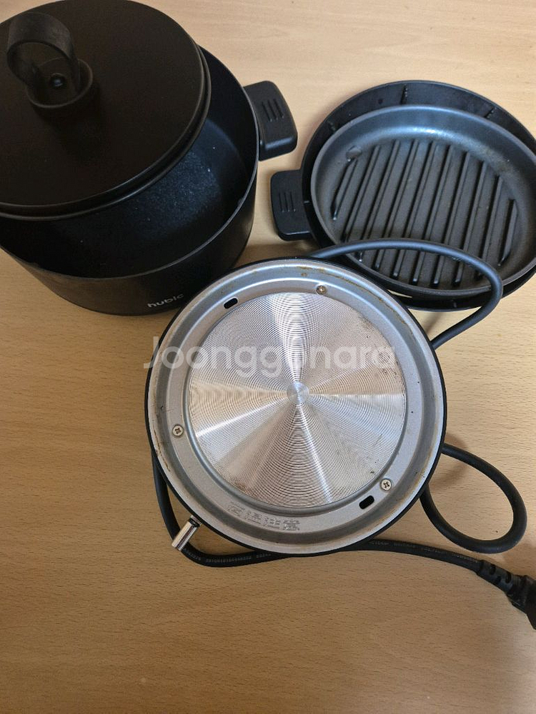 휴빅 분리형 멀티 전기 쿠커 냄비--1