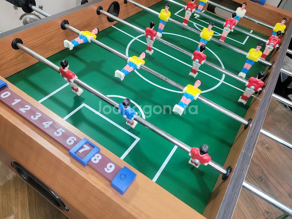 가족게임 가정용게임 테이블 보드게임 패밀리 축구경기+예비부품--7