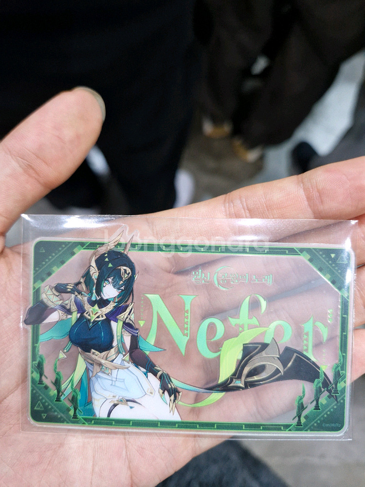 지스타 원신 네페르 포토카드--0