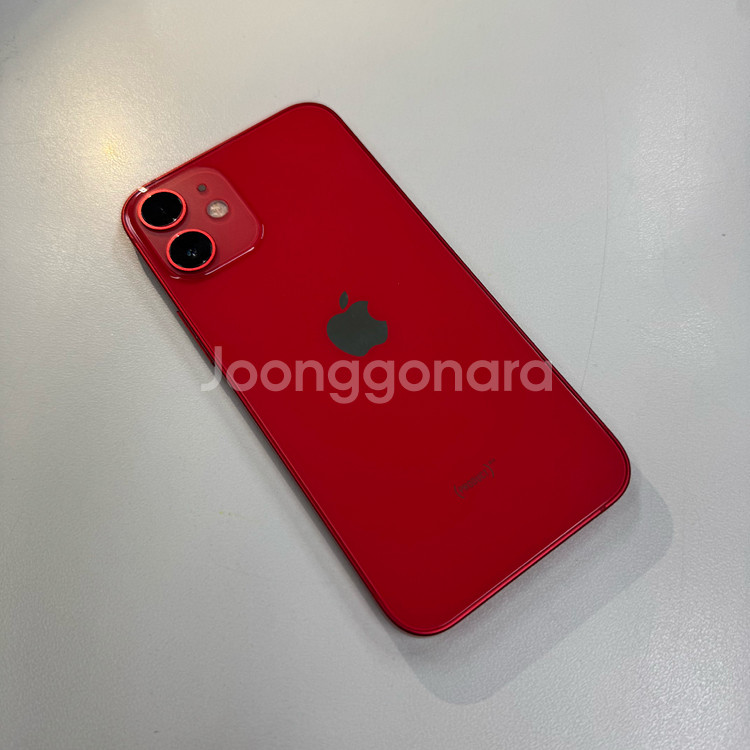 아이폰 12미니 128GB 레드 색상 판매 합니다! (배터리100%)--2