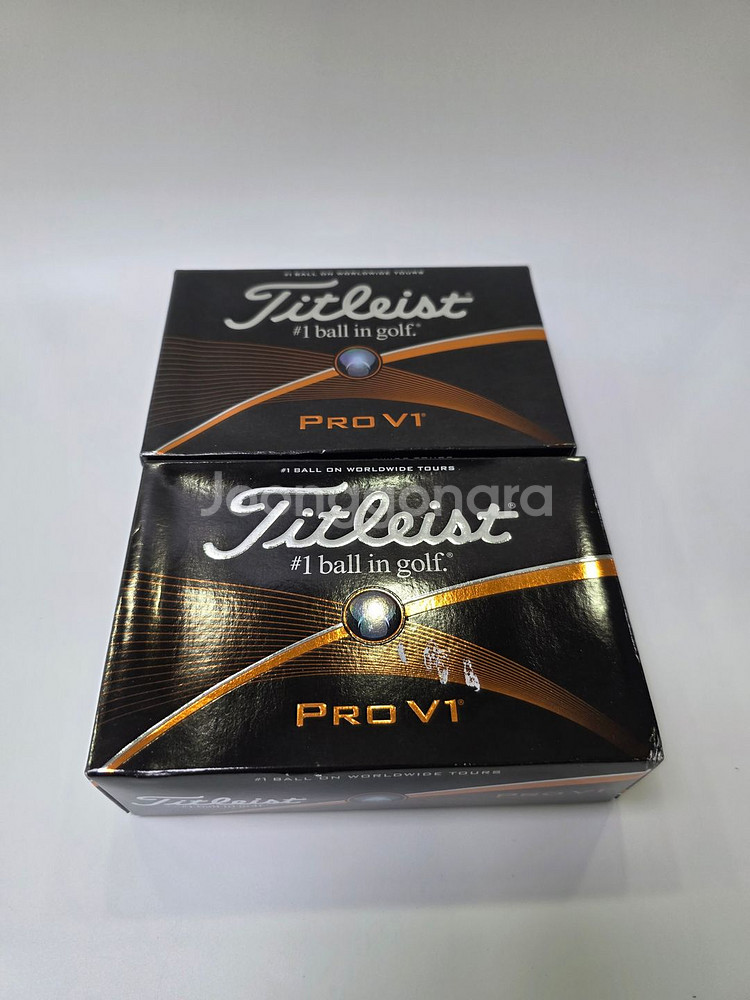 타이틀리스트 Pro V1 골프공 6구 2박스 (새상품)--2
