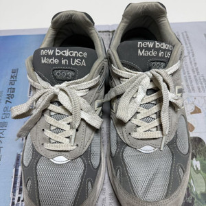 뉴발란스 993 그레이 270 사이즈
