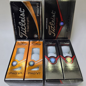 타이틀리스트 Pro V1,V1X 골프공 6구 2박스 (새상품)