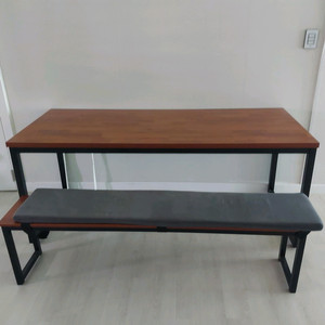책상 벤치 세트