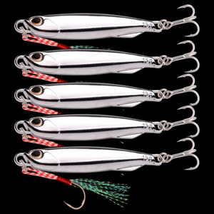 루어 낚시 미끼 금속 바다 민물 태클 지그 스푼 메탈