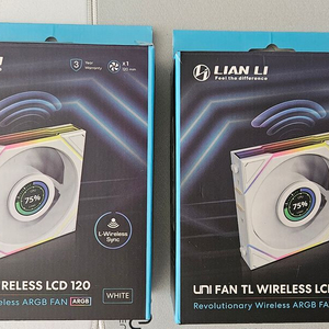 리안리 TL WIRELESS LCD 120 화이트 정방향