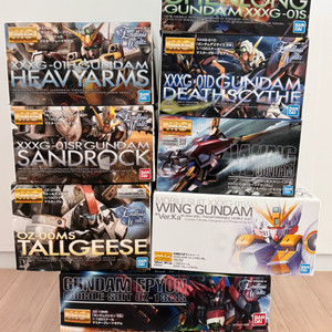 mg 건담 윙 시리즈(tv판) 9종