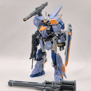 (상급) mg 듀얼 건담 어썰트 슈라우드 시드 반다이 건프라 프라모델