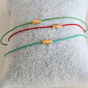 14k물고기 팔찌 매듭팔찌