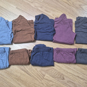 유니프랜드 히트텍 110사이즈 5벌