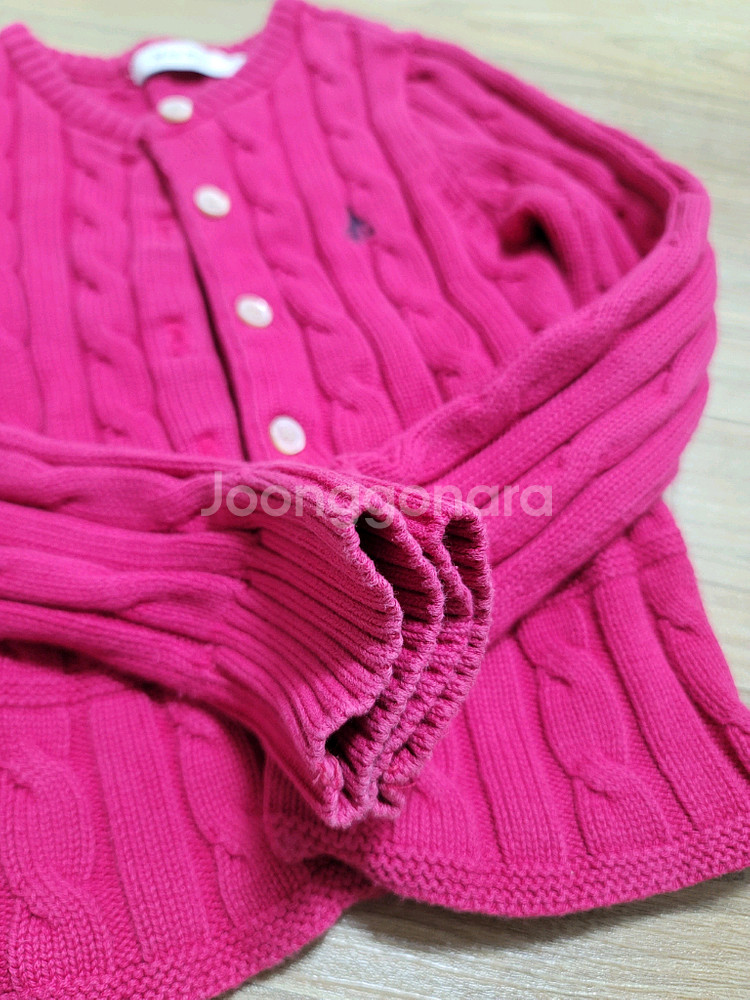 유아동 빈폴 가디건 55 사이즈 (110)--5