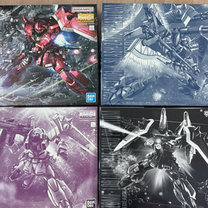 mg 건담 시드 데스티니 자쿠 시리즈 4종