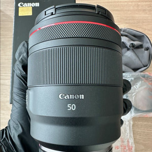 [단순개봉] 캐논 알오이 RF 50mm F1.2 L USM 렌즈