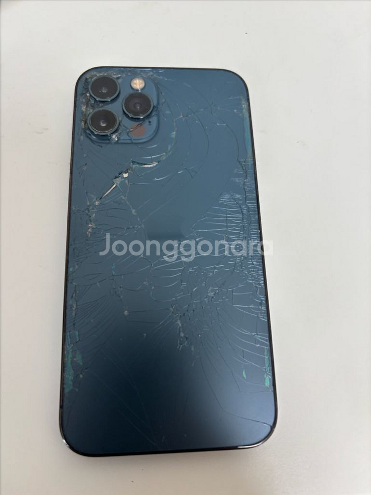 아이폰12 프로 128기가 파손폰--0