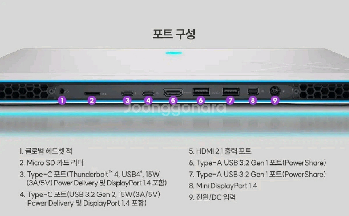 DELL Alienware X16R2(SSD)5시간사용--7