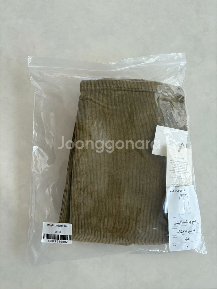 얼리틀 코듀로이 팬츠 새상품--2