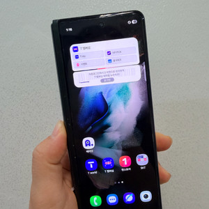 갤럭시z폴드3 skt 256기가 그린색상팝니다